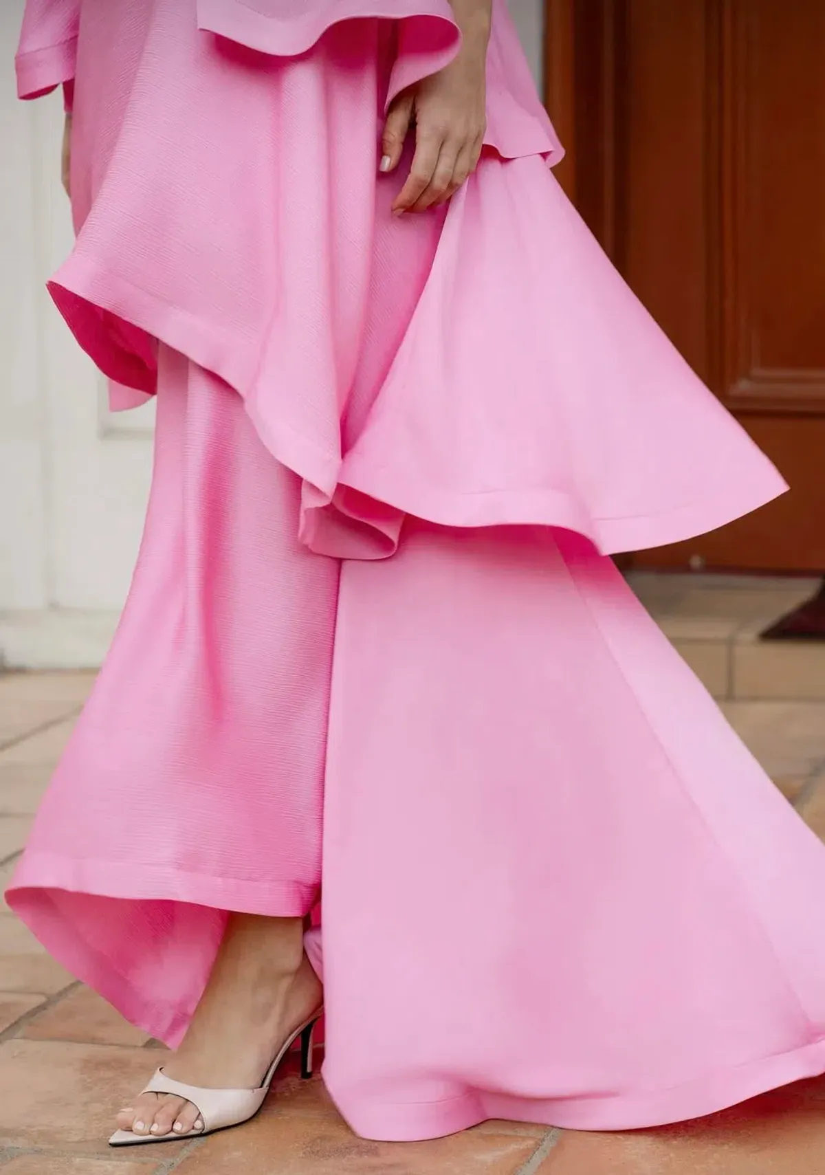 Elliatt Tilly Tiered maxi Pink Size L(12-16) - Image 3