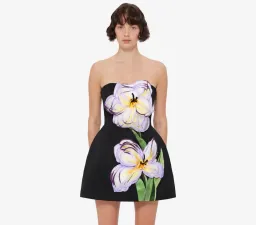 Leo Lin Flower Dress Size 6 for rent on The Volte - image 1