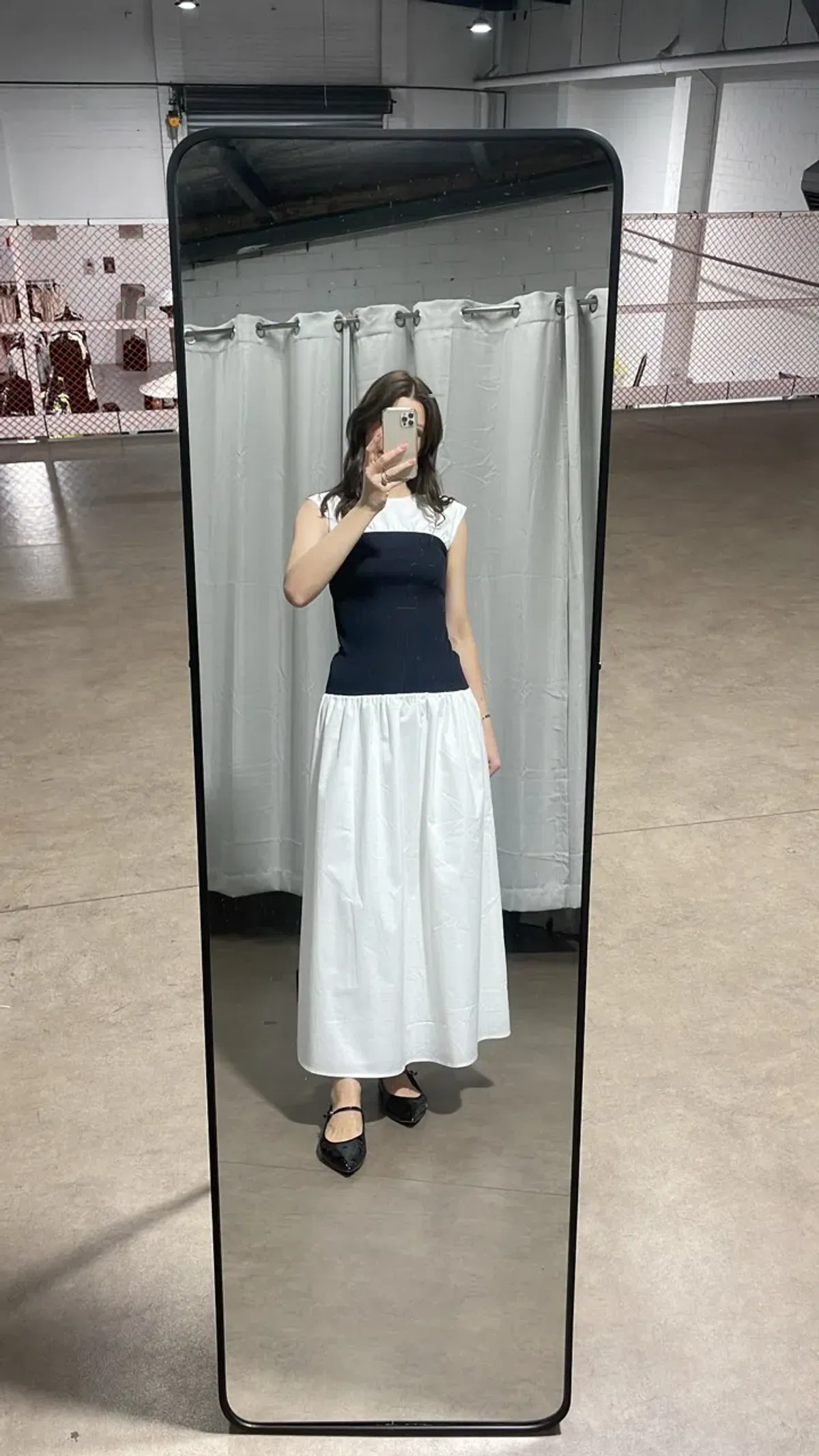 ANNA QUAN Stefania Dress in SWAN Black White Size 6 AU - Image 4