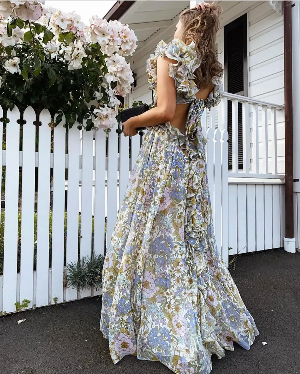 zimmermann super eight ruffle gown - Image 3