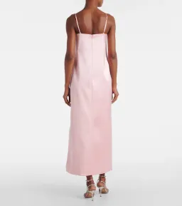 ALEMAIS Cindy Embellished Slip Dress Pink 8  for rent on The Volte - image 4