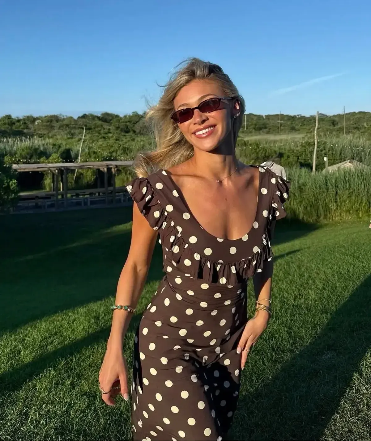 Design by Si Luna Maxi Dress Brown Size 12 - Image 2