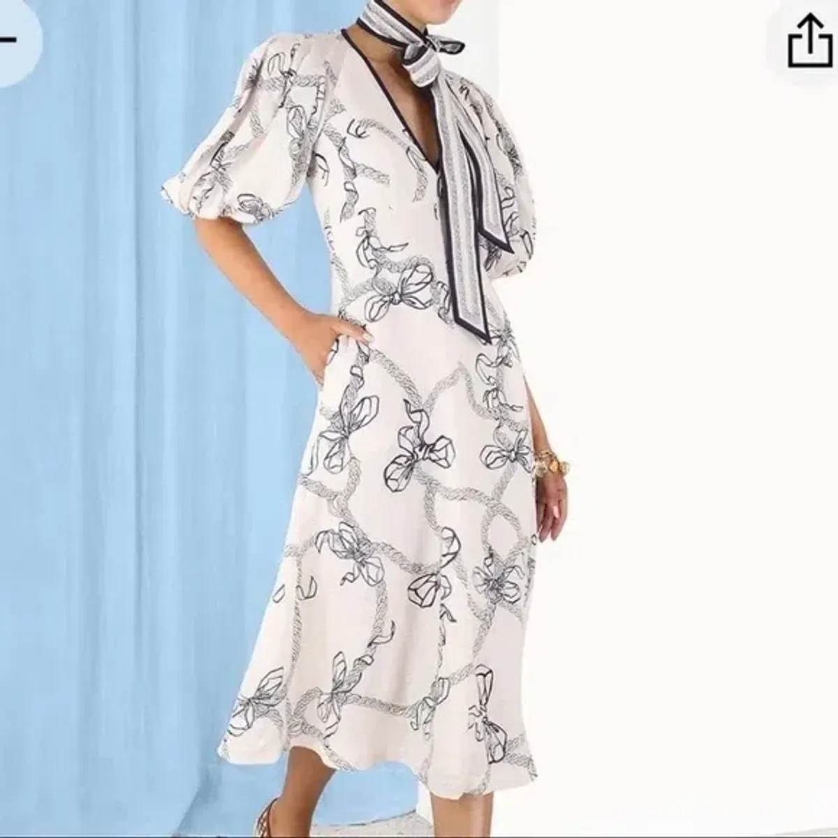 Zimmermann Bows Day Dress Mini Size 2 AUS 12 - Image 2