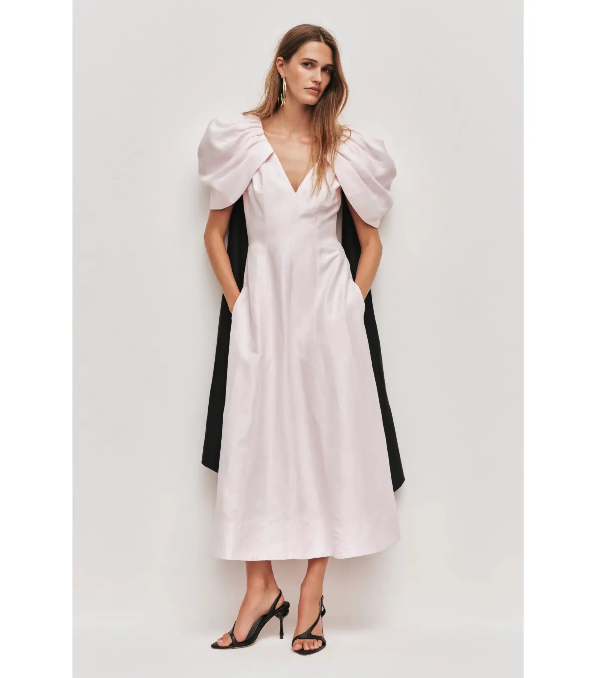 Aje Bisou Midi Dress Pastel pink Size 8 - Image 2