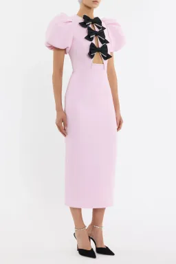 Rebecca Vallance Nemy Midi Dress Size 8 for rent on The Volte - image 4