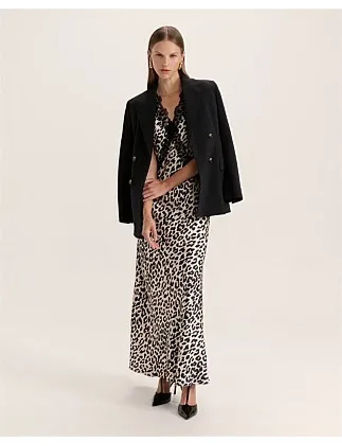 Saba PRISCILLA MIDI DRESS Multi Size 8 - Image 2