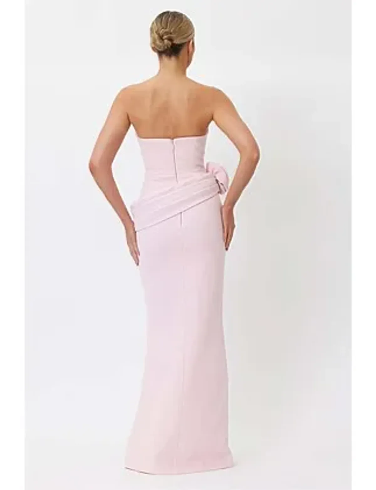 Bianca Bridgett ILLIYANA MAXI DRESS Pink Size 12 - Image 4