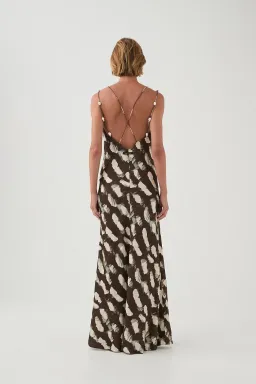 AJE Agate crossback midi for rent on The Volte - image 5