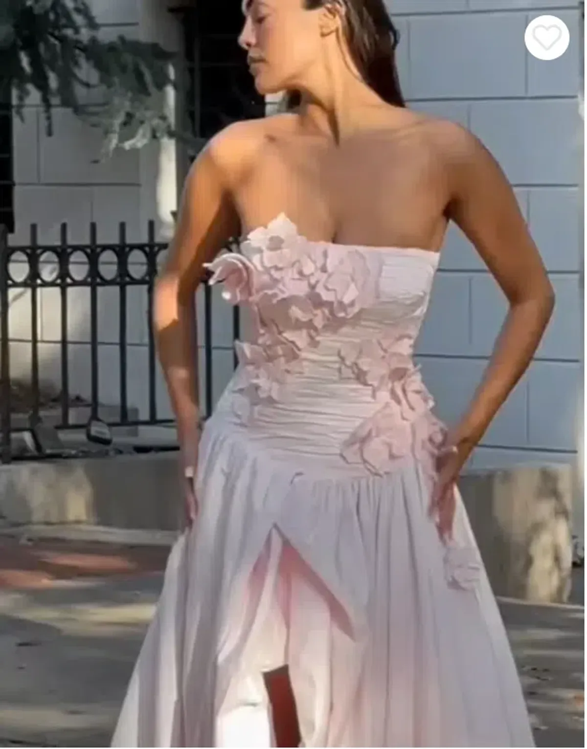 Aje Splendour Flower Gown Pastel Pink Size AU 8 - Image 5