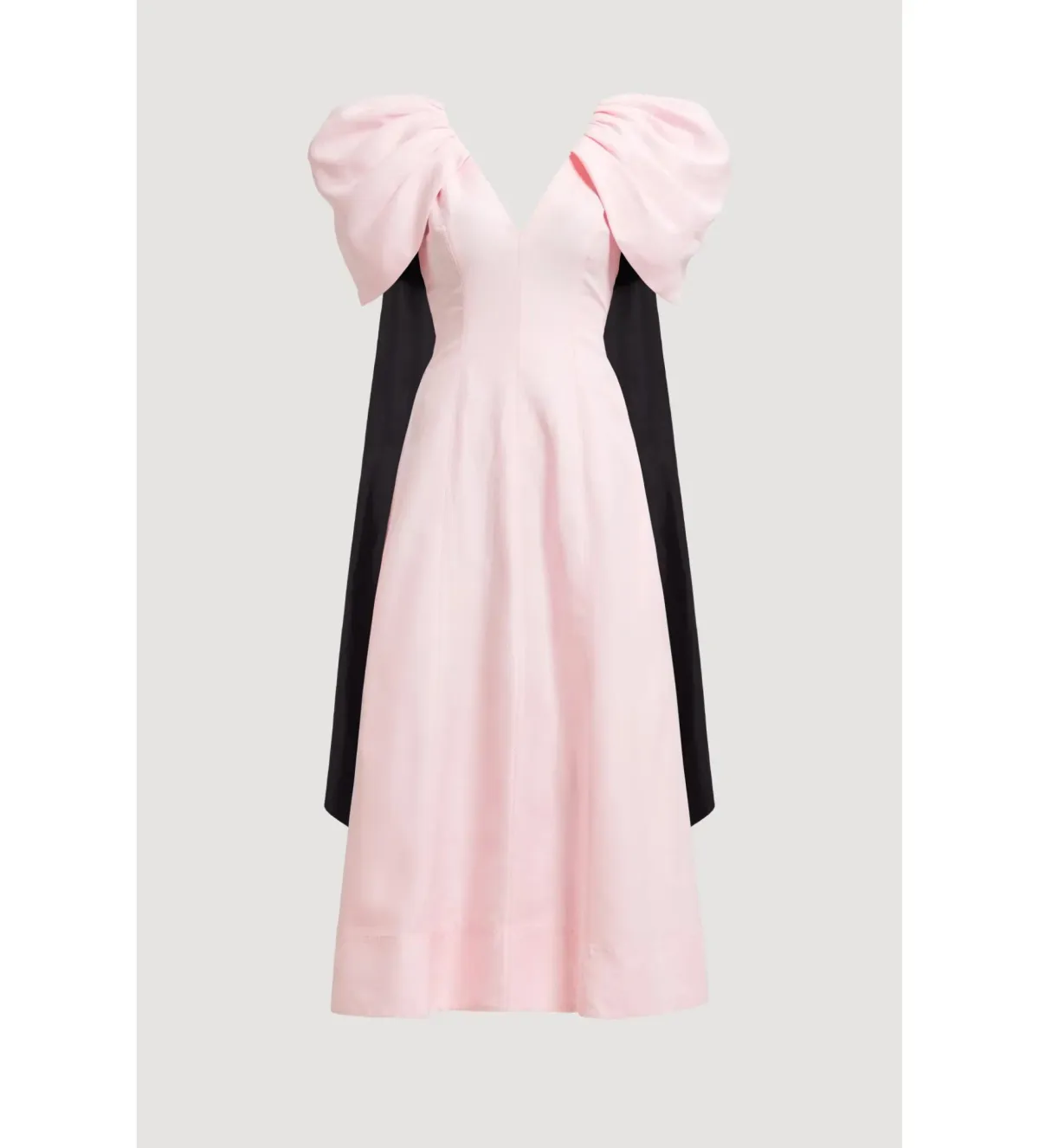 Aje Bisou Midi Dress Pastel Pink Size AU 10 - Image 7