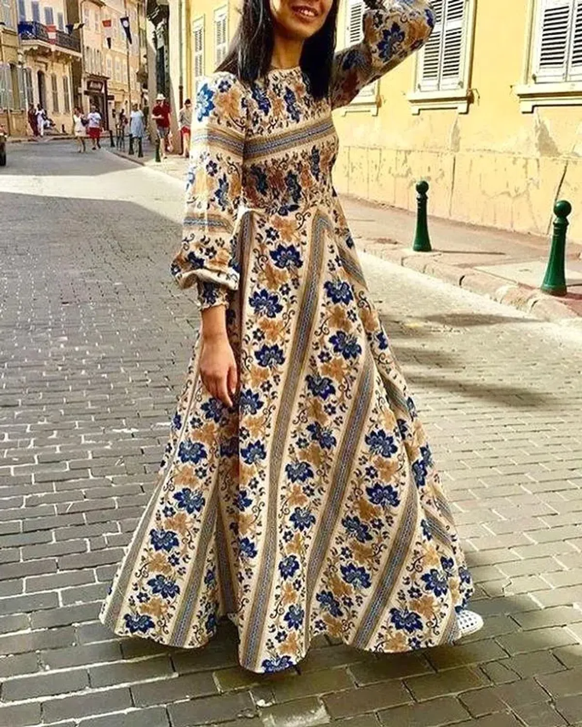 Zimmermann Castile Shirred Bodice Dress Size 0 AU 8 - Image 1