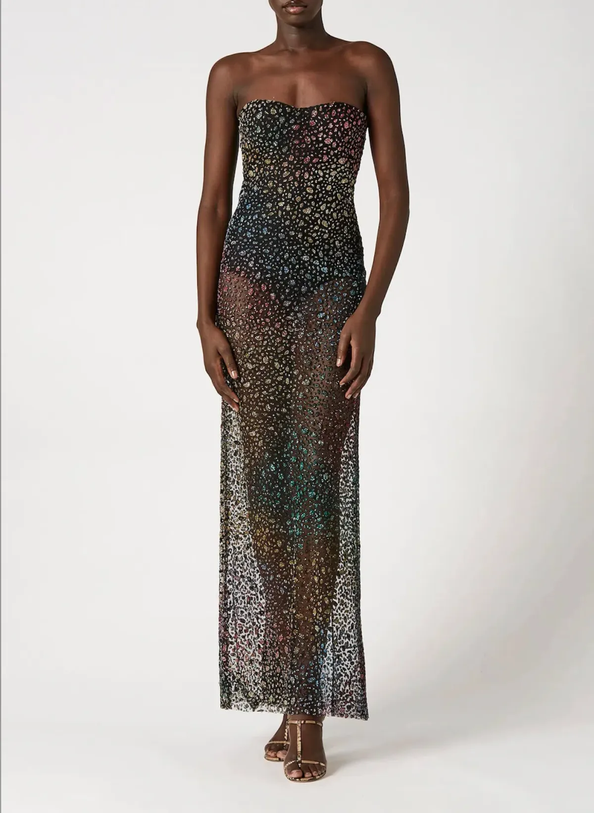 Scanlan Theodore Glitter Gown Size 6 - Image 4