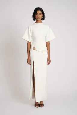 ELIYA THE LABEL Aldo Dress | White for rent on The Volte - image 1