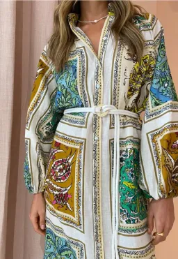 Alemais Delphine Shirt Dress Size 14 for rent on The Volte - image 4