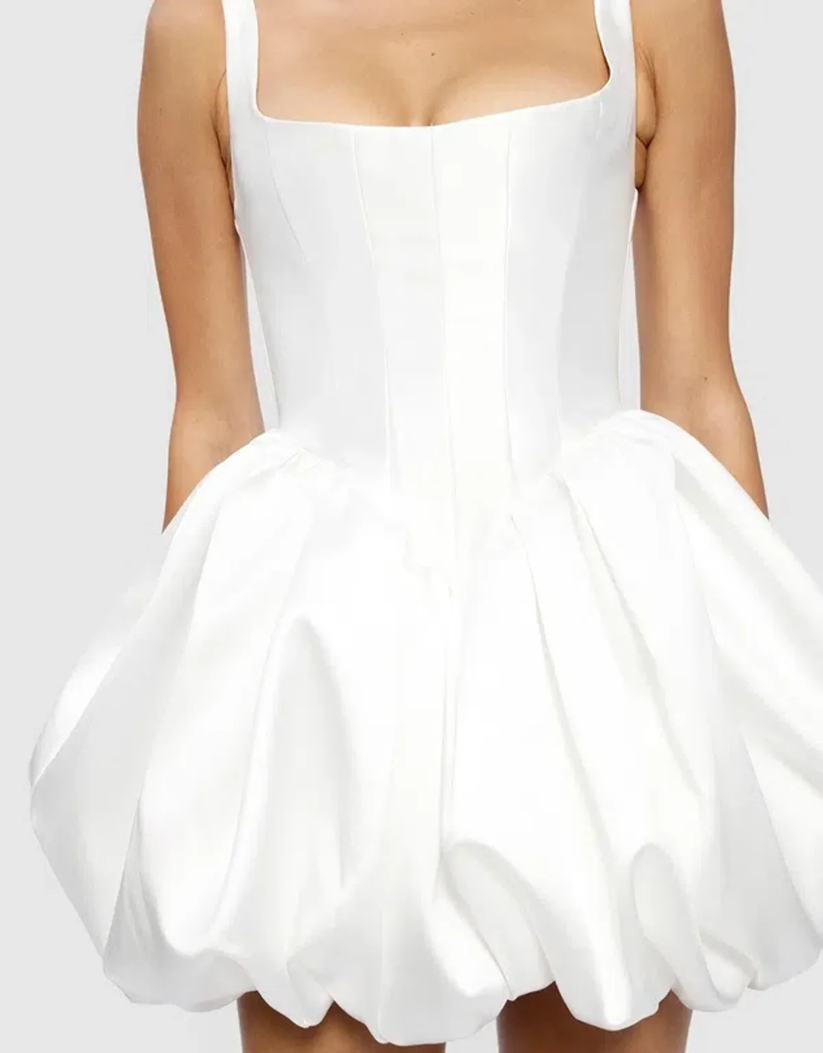 Effie Kats Muse Mini Dress / White / Size 8 - Image 5