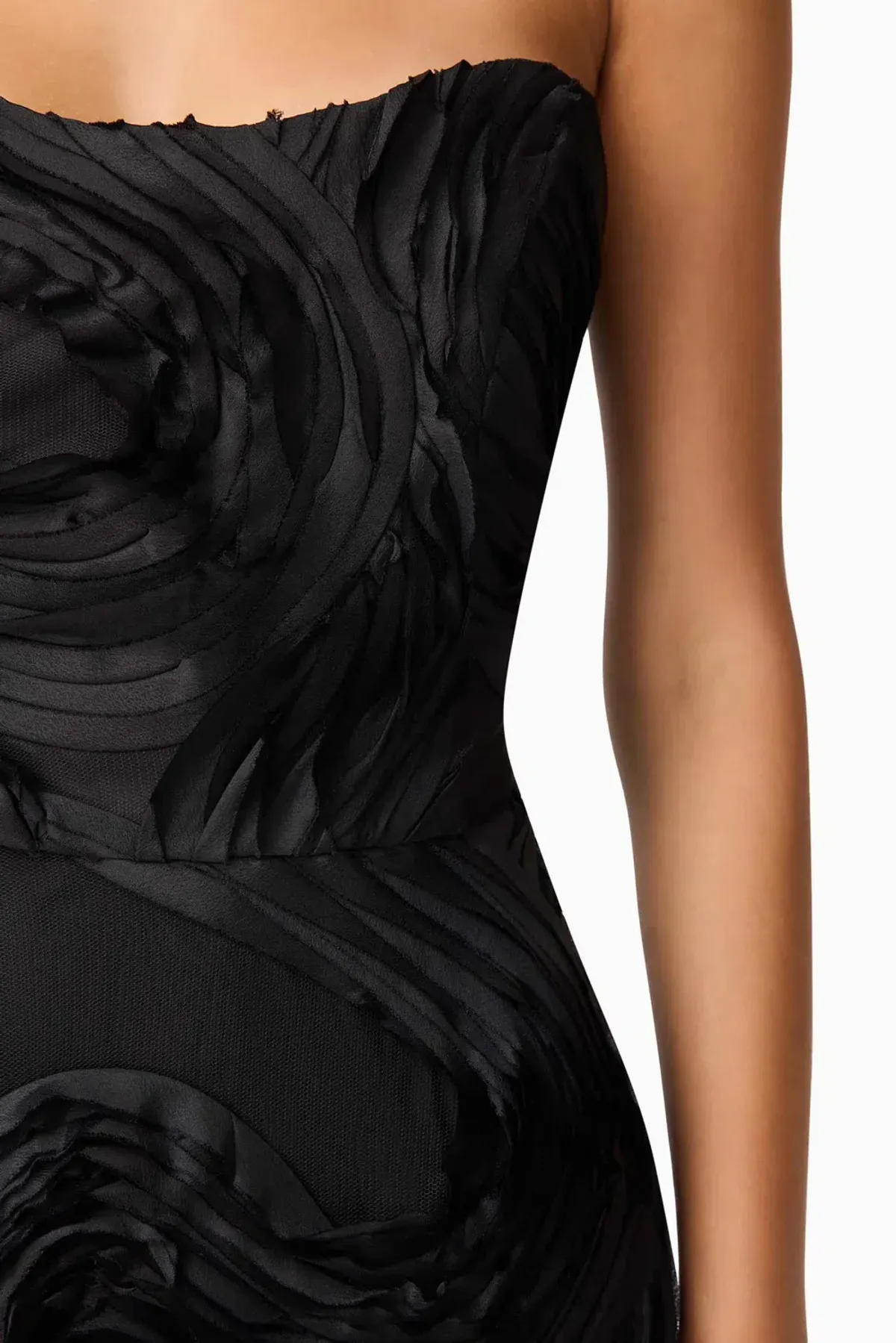 Elliatt Asher Sweetheart Midi Dress Black 10 - Image 2