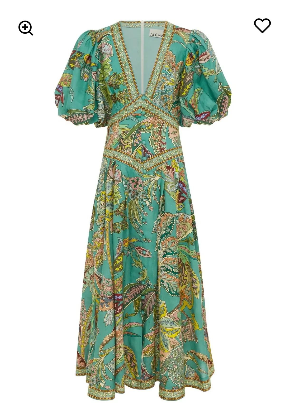 Alemais Franca midi dress AU size 14 - Image 3