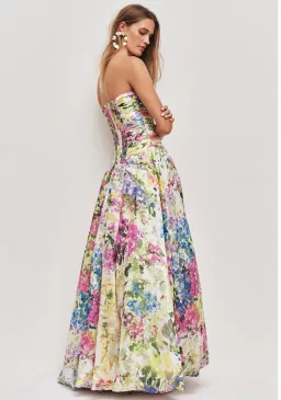 Aje Dahlia Maxi Gown in Lavandula Size 12 for rent on The Volte - image 3