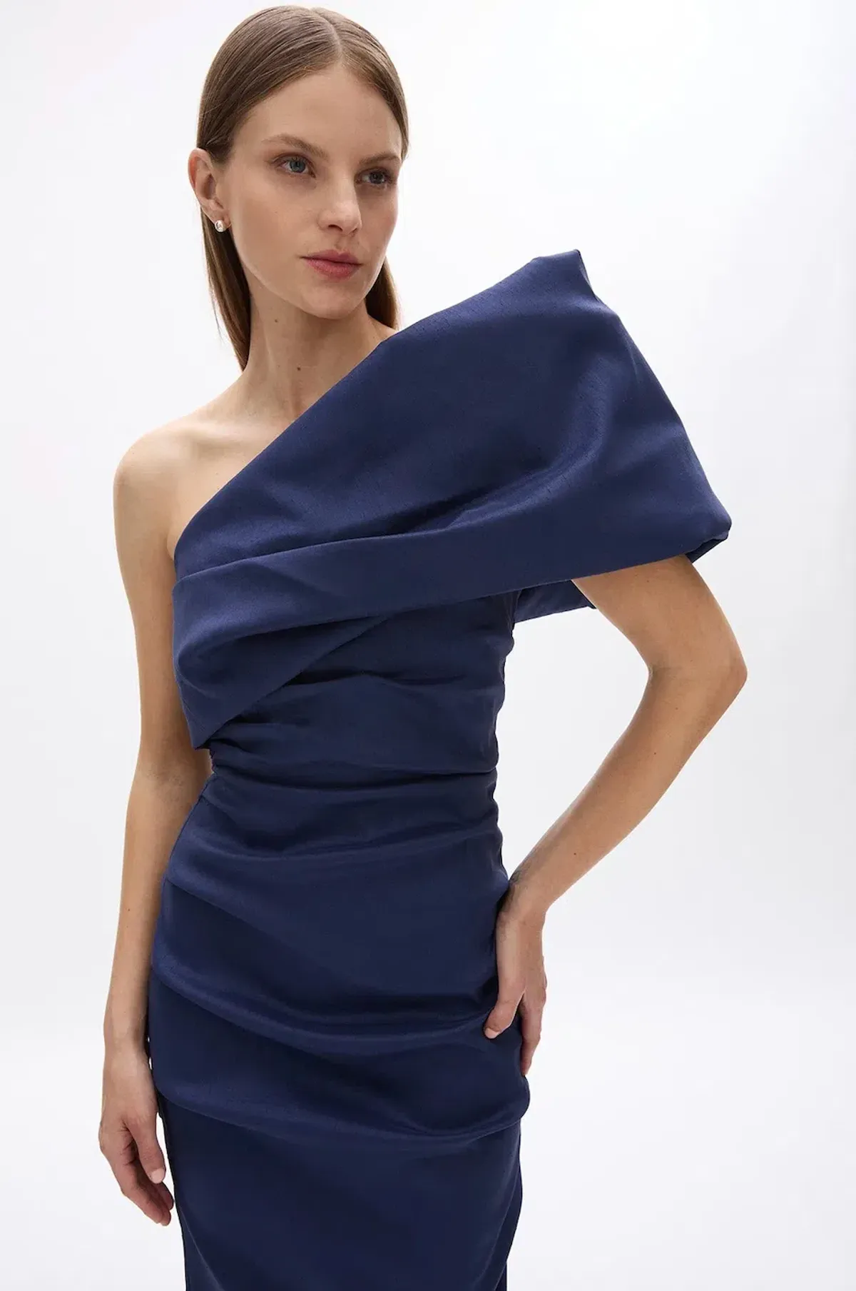 KAT GOWN | NAVY - Image 2