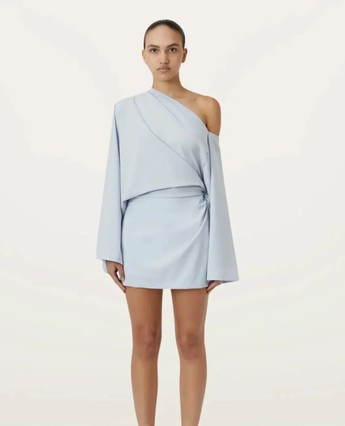 Camilla and Marc Elliot Mini Dress in BLUE HAZE - size 6 - Image 1