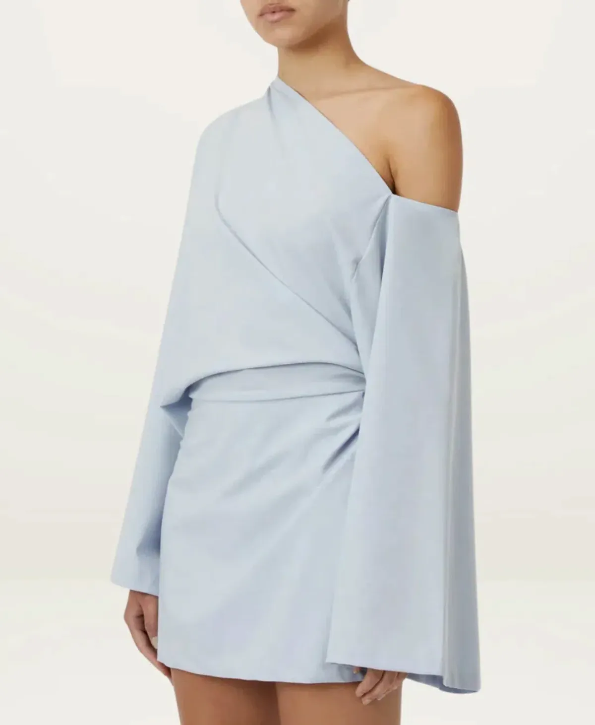 Camilla and Marc Elliot Mini Dress in BLUE HAZE - size 6 - Image 3