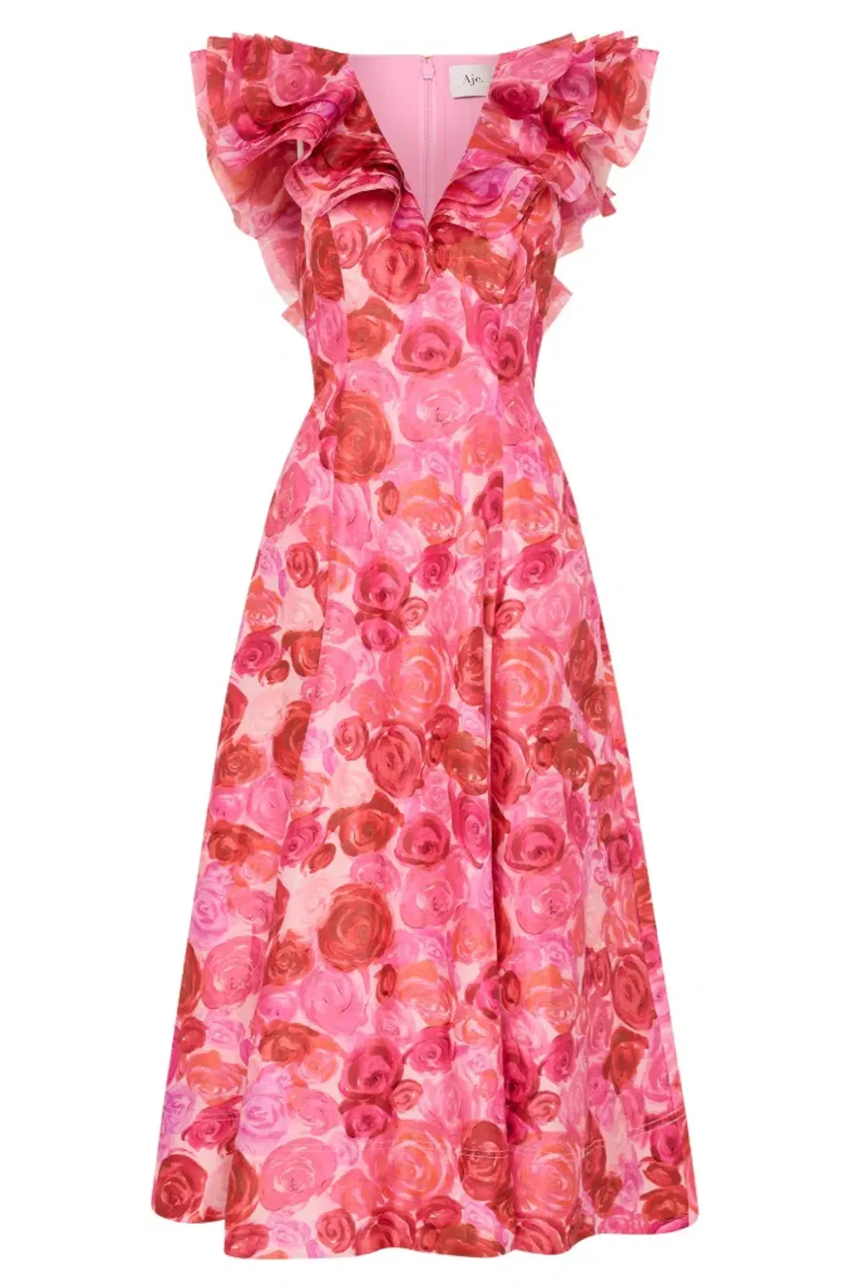 Aje enchanted plunged midi dress 10 - Image 2