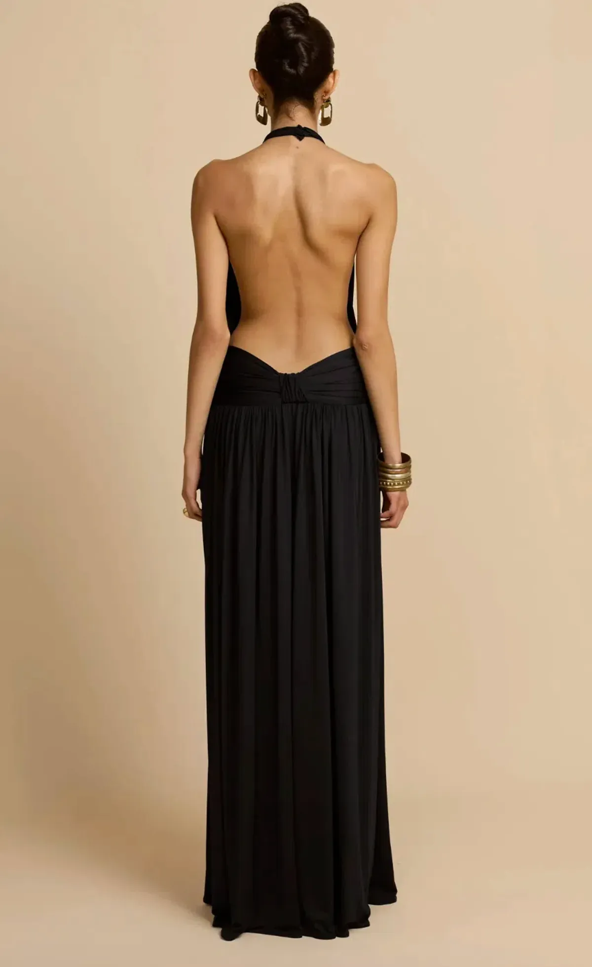 Arcina ori, SANTINA DRESS BLACK, maxi, size 8  - Image 2