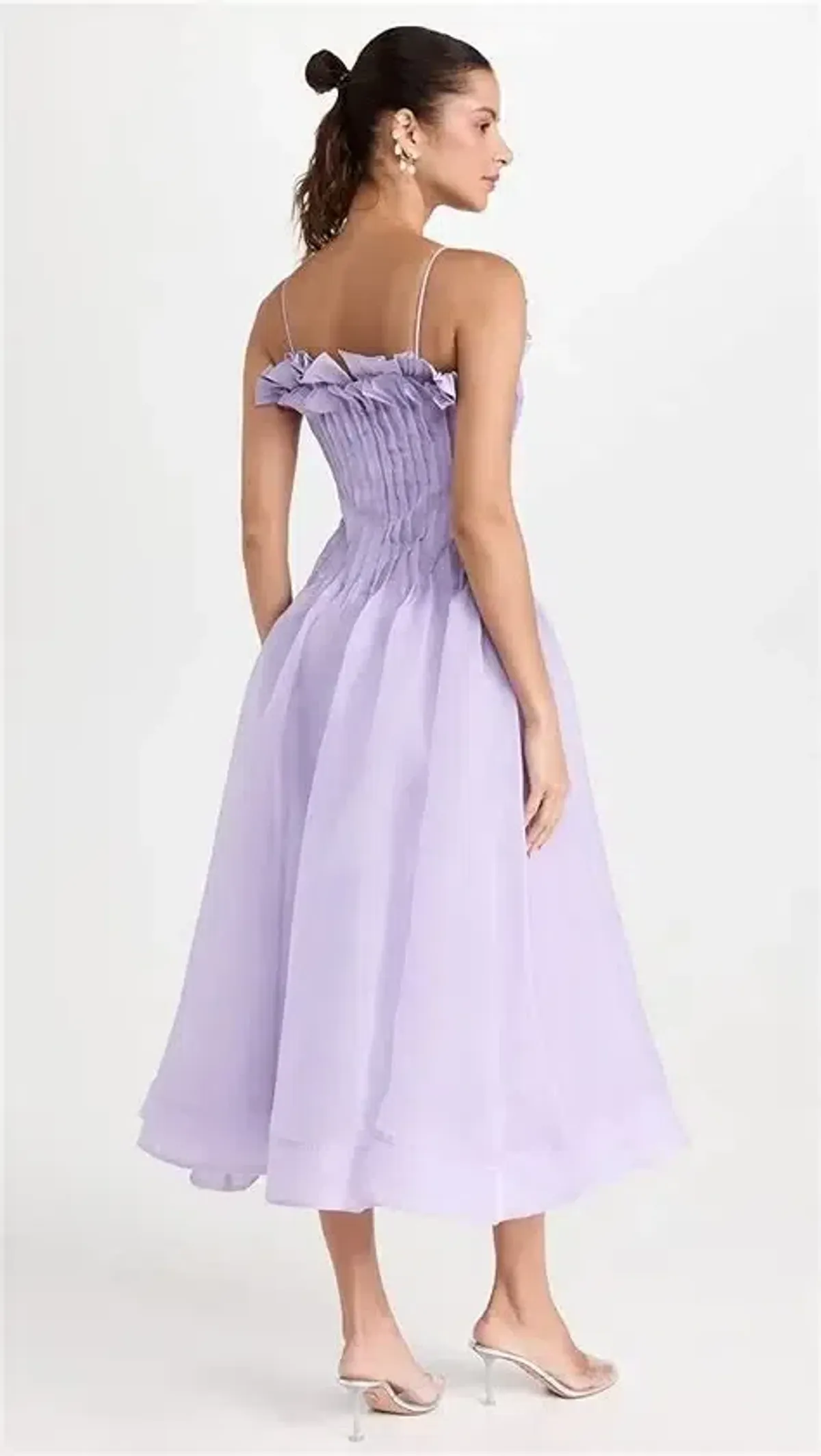 Aje Horizon Pintucked Midi Dress - size 16  - Image 3