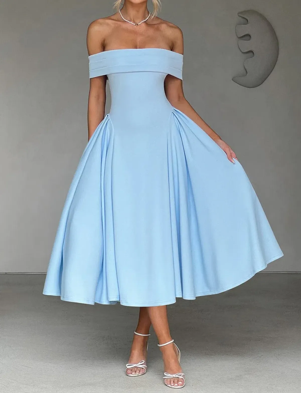 Baby Boo - Miranda MIDI Blue Dress AU size 12 - Image 1