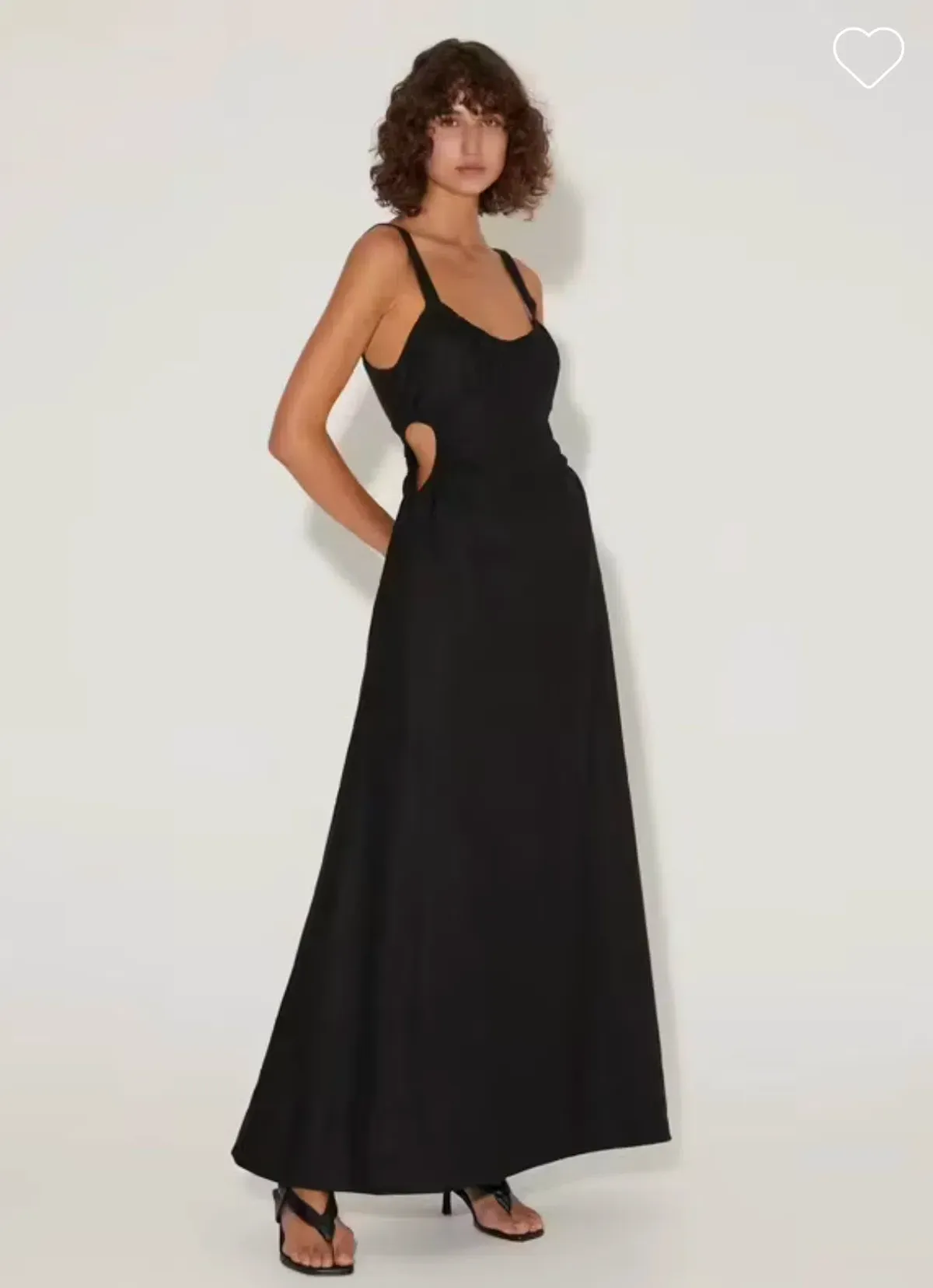 Hansen and Gretel Carlos maxi dress in black size L (AU12) - Image 3