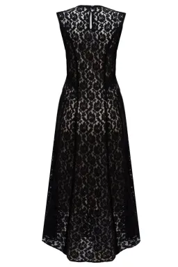 Lovaan Audrey Dress Cotton/Nylon Black Size 6 for rent on The Volte - image 5