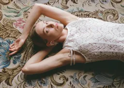 Lovaan Audrey Dress White Size 12 for rent on The Volte - image 7