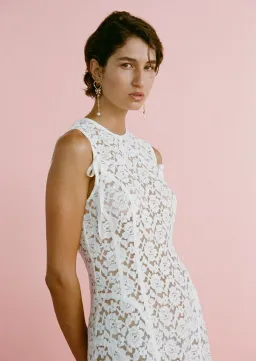 Lovaan Audrey Dress White Size 12 for rent on The Volte - image 2