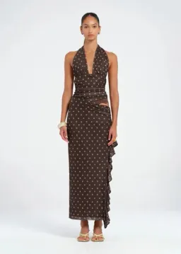 Penelope Dot Maxi - Size 8 for rent on The Volte - image 1