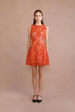 Lovaan Audrey Mini Dress Cherry Size 8 for rent on The Volte - image 1