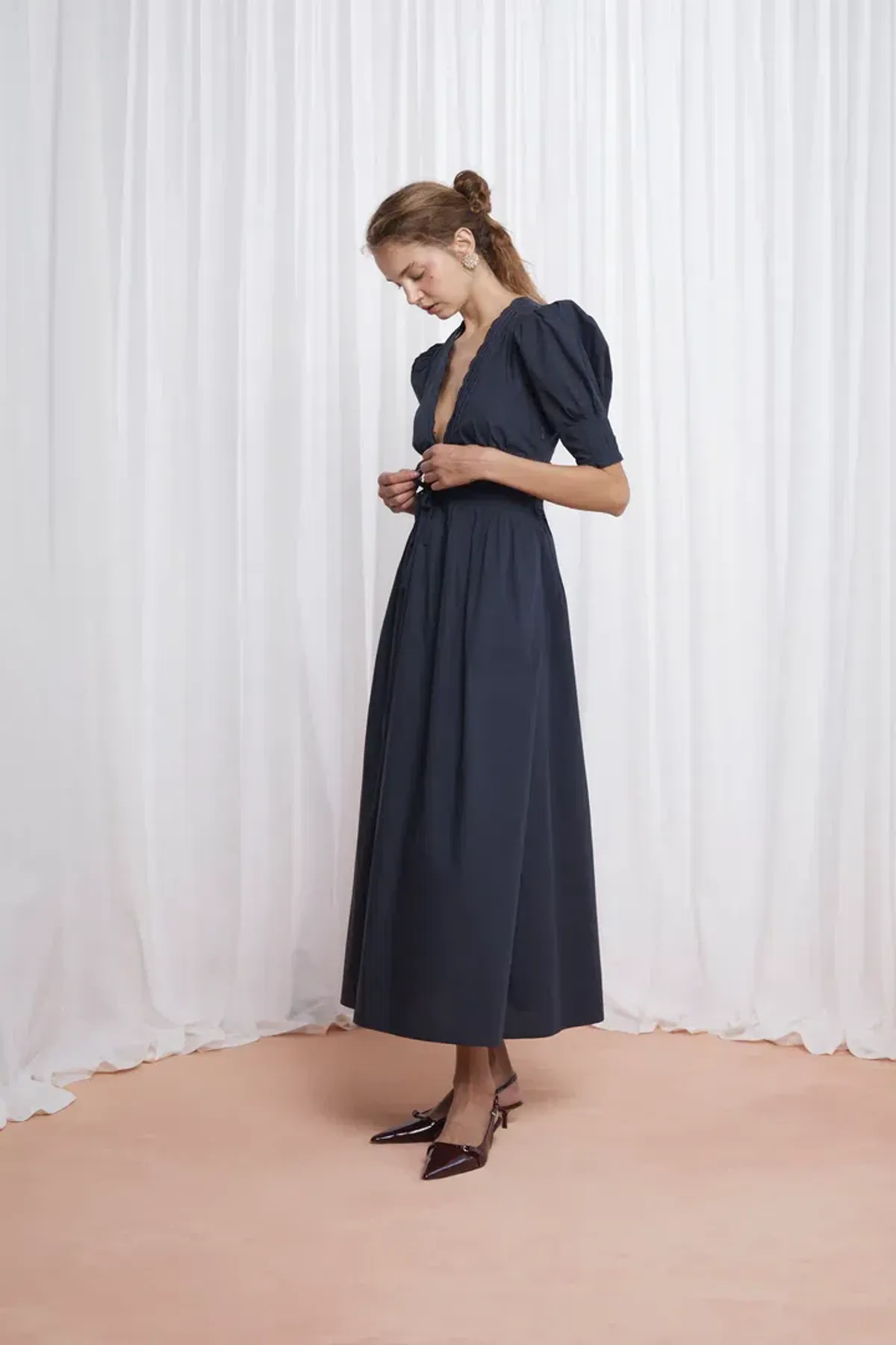 Lovaan Boehm Dress Ink Size 8 - Image 3