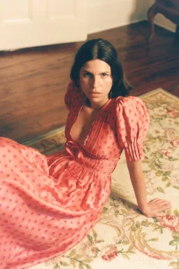 Lovaan Boehm Dress Tiny Rose Pink Size 8 for rent on The Volte - image 5