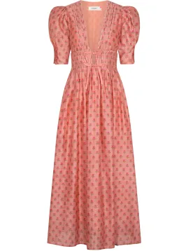 Lovaan Boehm Dress Tiny Rose Pink Size 8 for rent on The Volte - image 9
