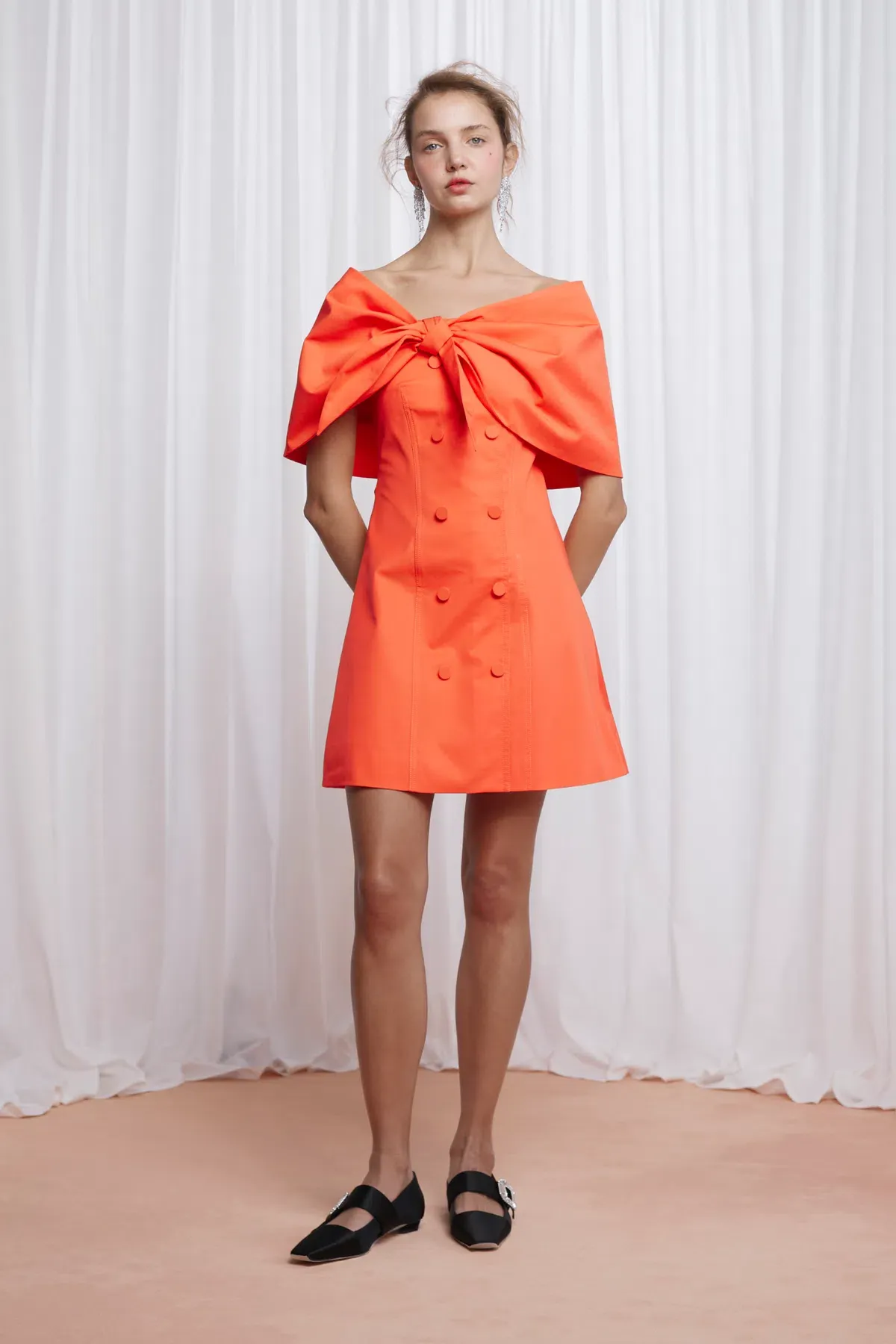 Lovaan Carmen Cotton Coral Size 14 - Image 1