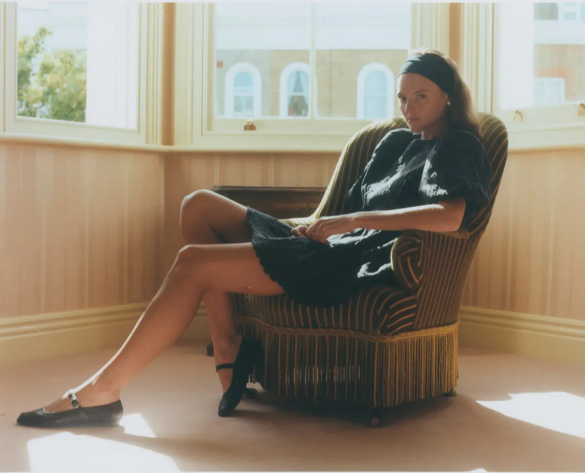 Lovaan Liberty Dress Ink Size 8 - Image 3