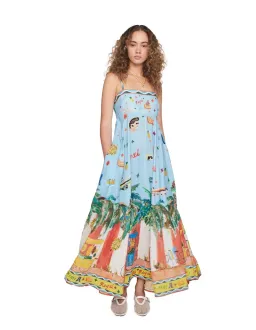 ALEMAIS All Aboard Midi Sundress Size 10 Au for rent on The Volte - image 5