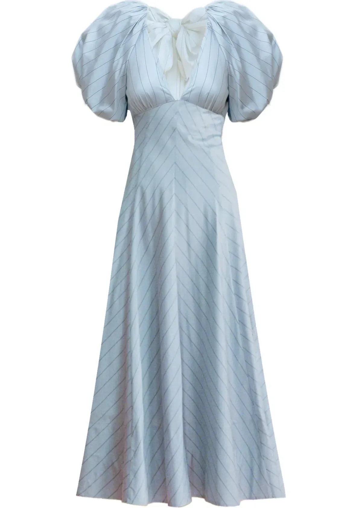 Lovaan Tess Dress Blueberry Stripe Size 12 - Image 2