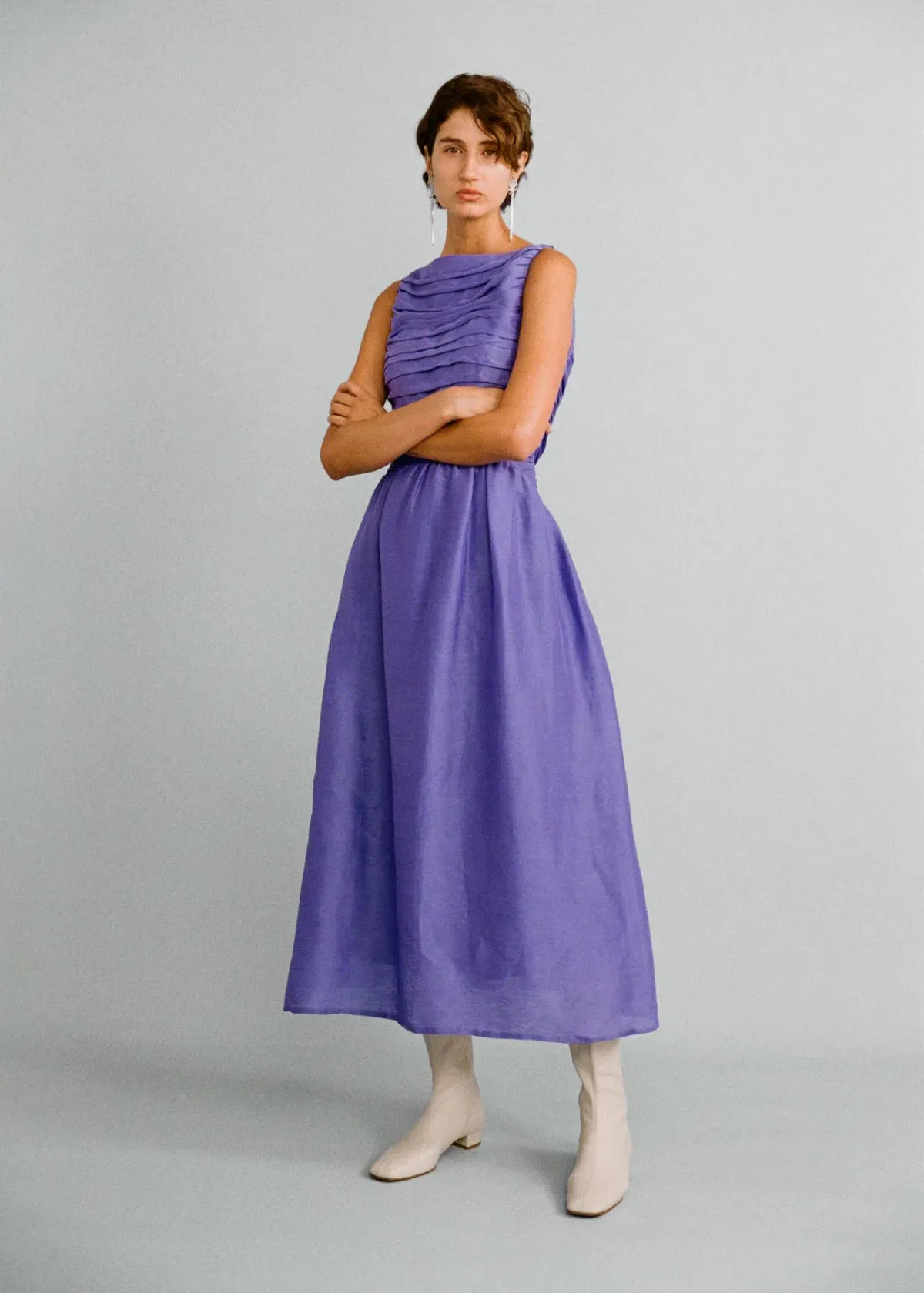 Lovaan Val Dress Iris Size 10 - Image 1