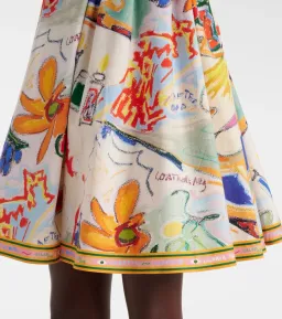 ALEMAIS La Charrasca Halter Mini Dress Multi Size 10 AU for rent on The Volte - image 4