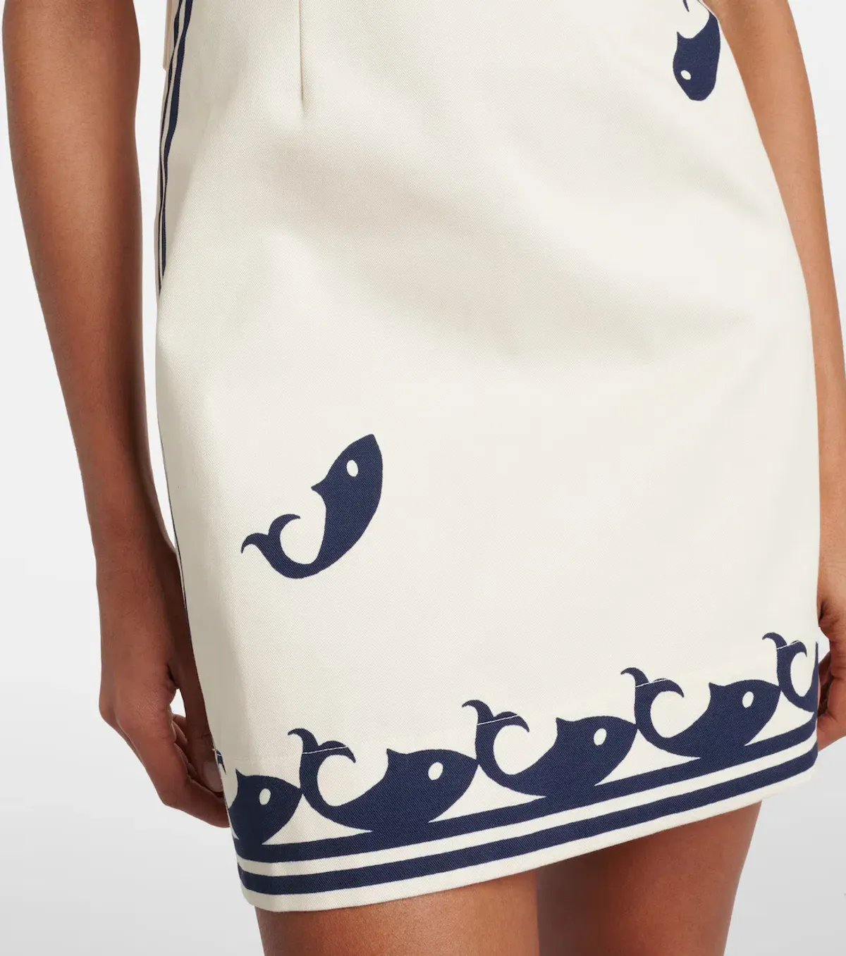 ALEMAIS Marine Mini Dress Cream 10 AU - Image 5