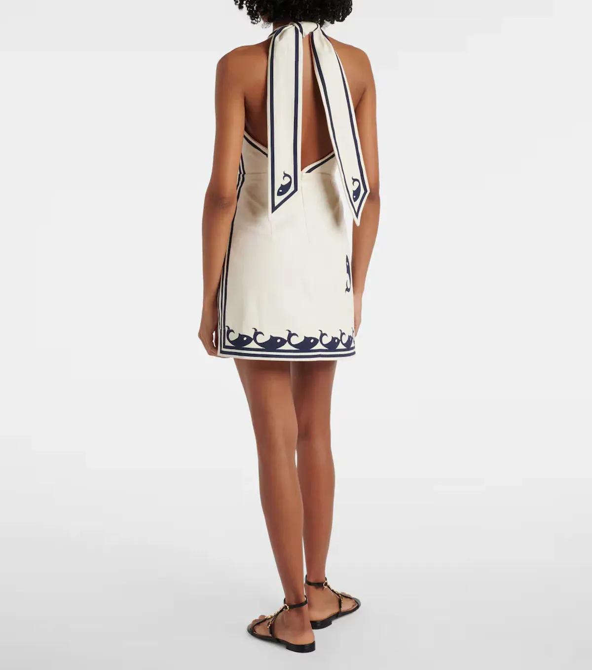 ALEMAIS Marine Mini Dress Cream 10 AU - Image 2