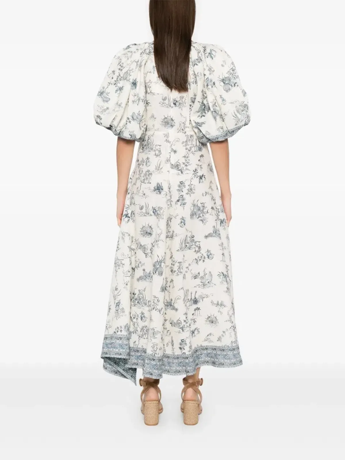ALEMAIS Casa Midi Dress Print 8 AU - Image 9