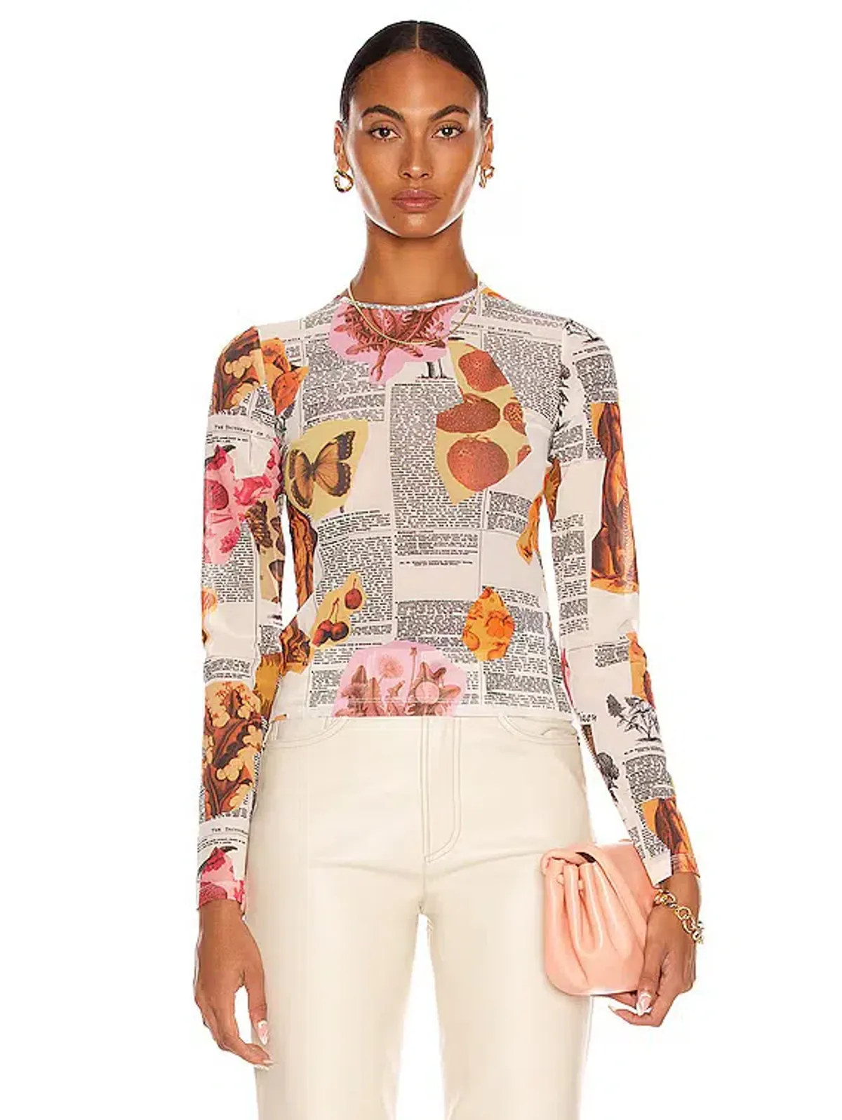 Miaou Botanica Mesh long sleep top size S - Image 1