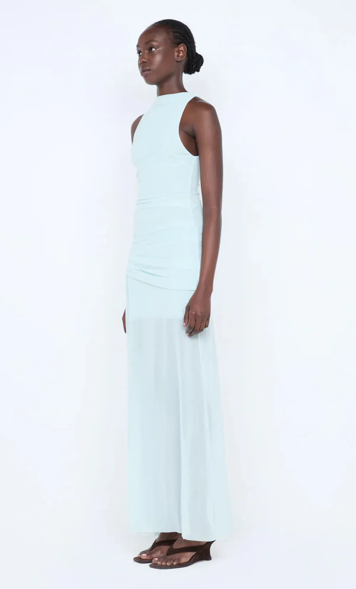 BEC & BRIDGE SPEARMINT BLAINE DRAPE MAXI DRESS - Image 2