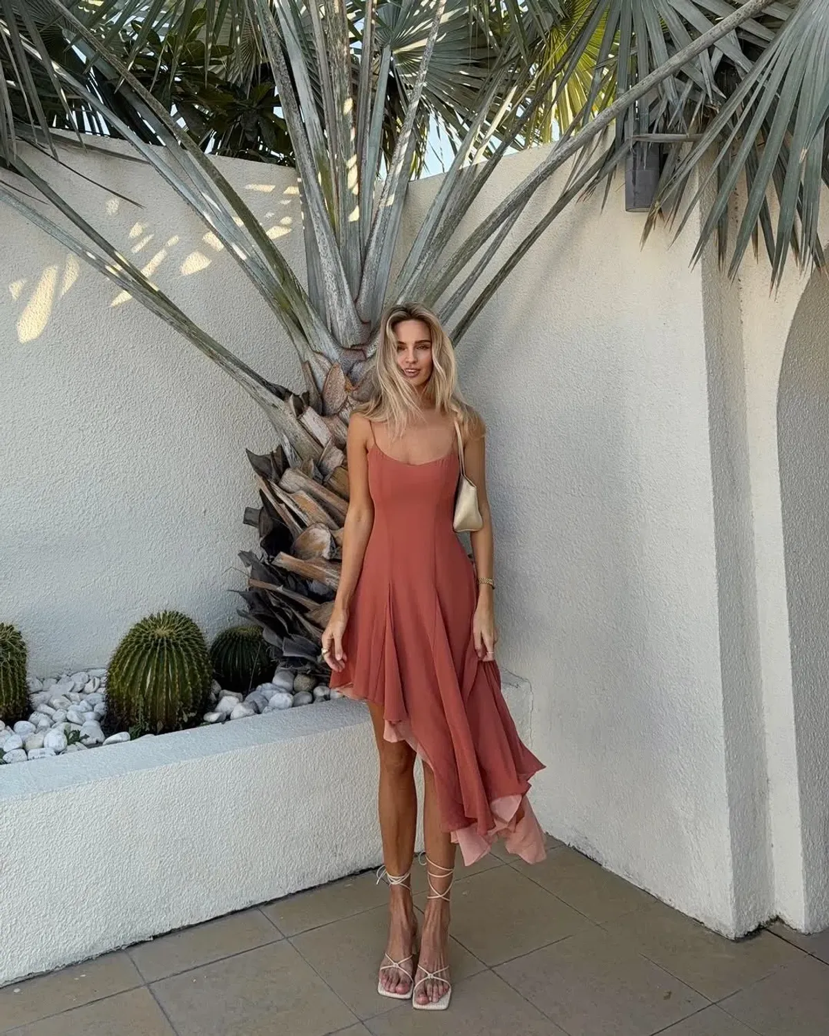 Arcina Ori DANA DRESS PEACH Size XS - Image 1